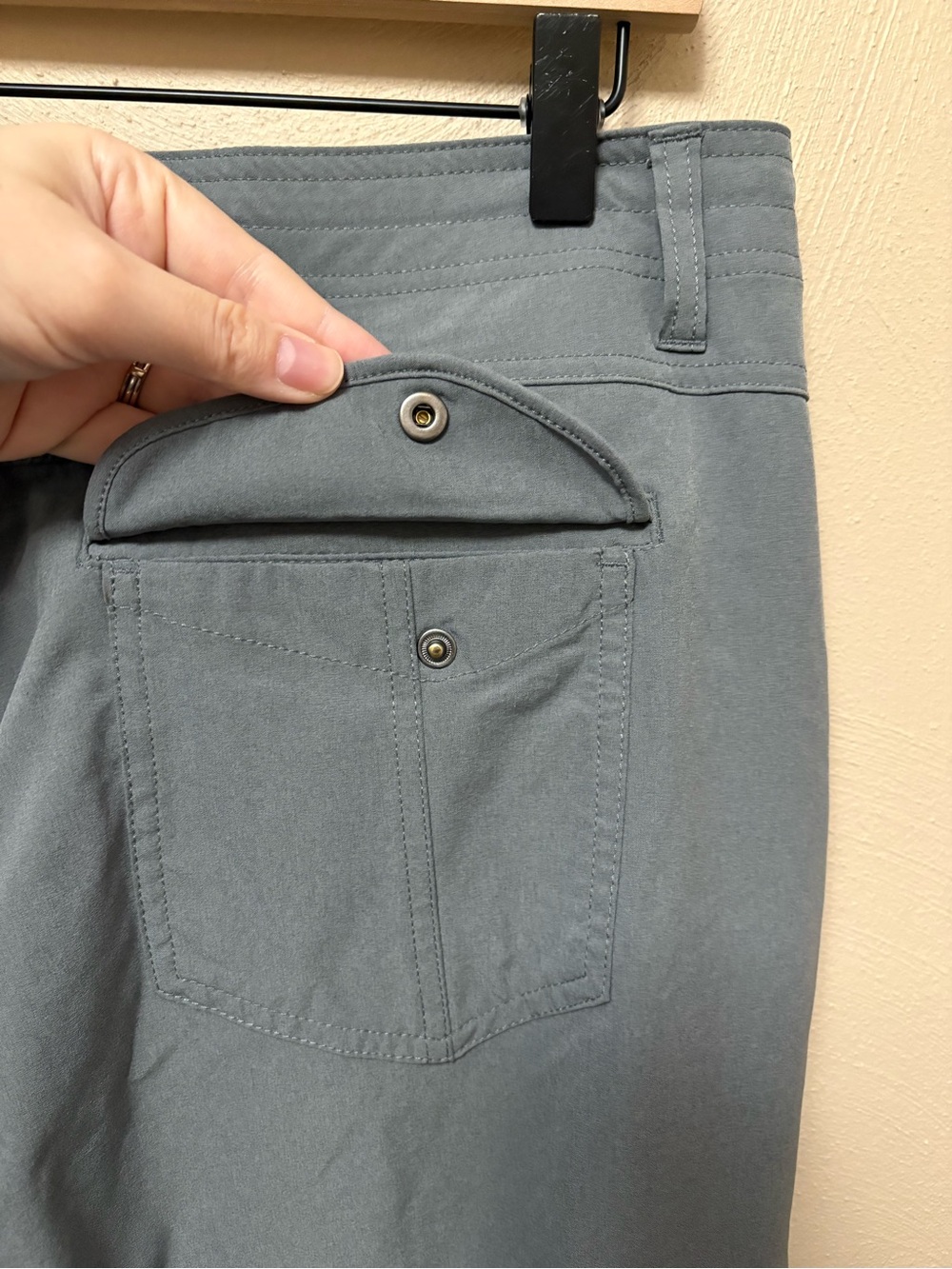 Kuhl Freeflex Roll-Up Pant Gray Grey Size 12 Regular - Picture 13 of 15